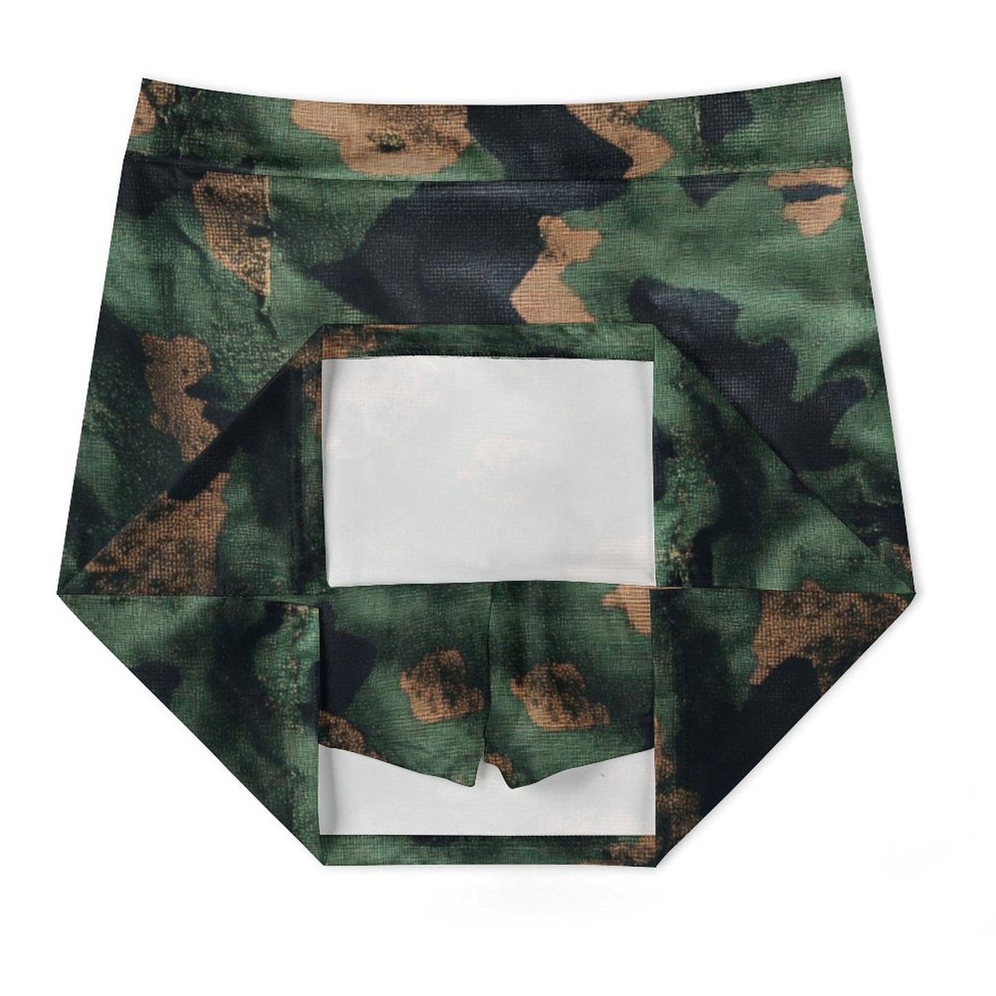 Falda pantalón camuflaje militar anti-vaciado de corte A con bolsillo