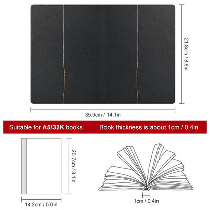 Cubierta de Cuaderno Personalizado "Lujo Silencioso" | PU Premium A5