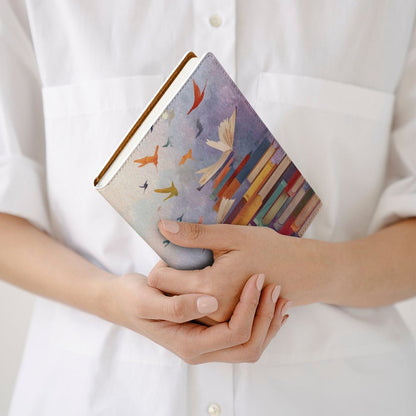 Cubierta de cuaderno personalizado Lectores (A5)