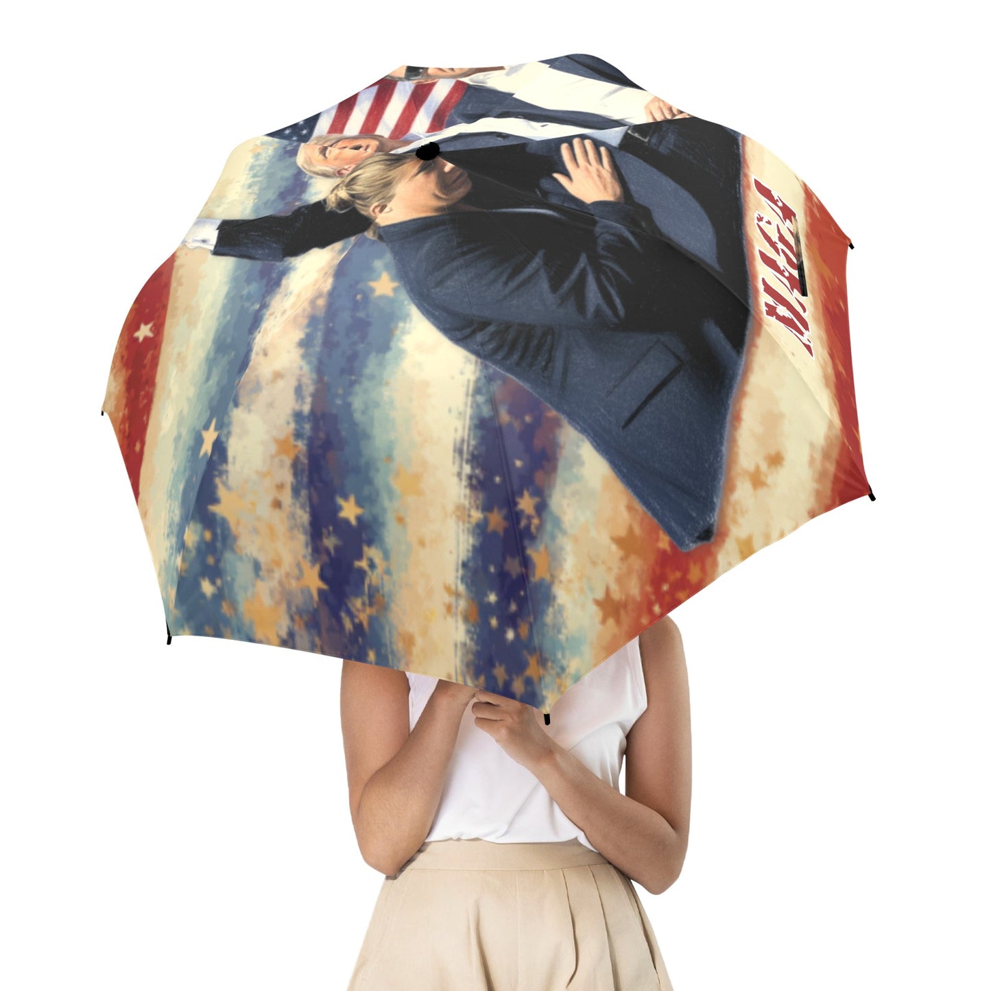 Paraguas Trump Atentado Pennsylvania "MAGA" Personalizado