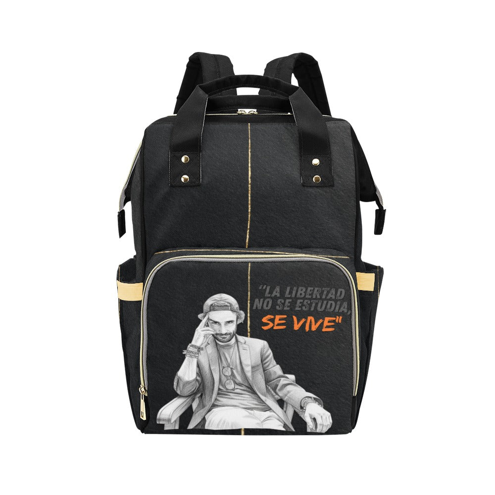 Mochila Urbana - "La libertad no se estudia, se vive" by Antonini