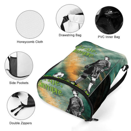 Mochila “Coraje, Siempre” | Pasión, reflejos y corazón de arquero