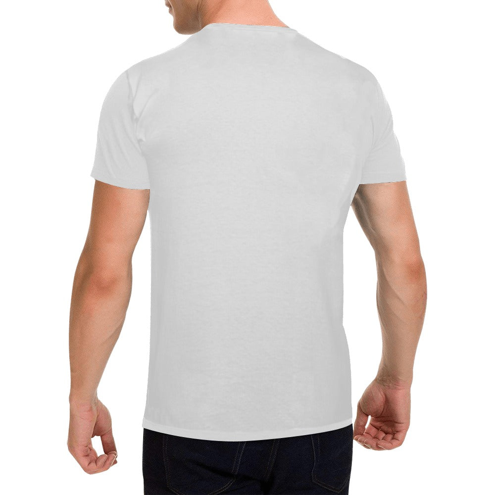 Gustos colores Camiseta para hombre en talla estadounidense (solo impresión frontal)