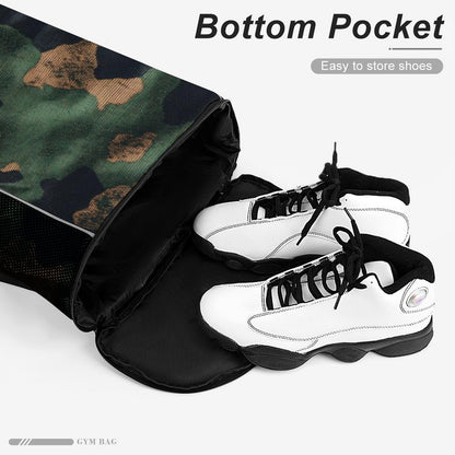 Bolsa deportiva con cordón y bolsillo para cinturón deportivo