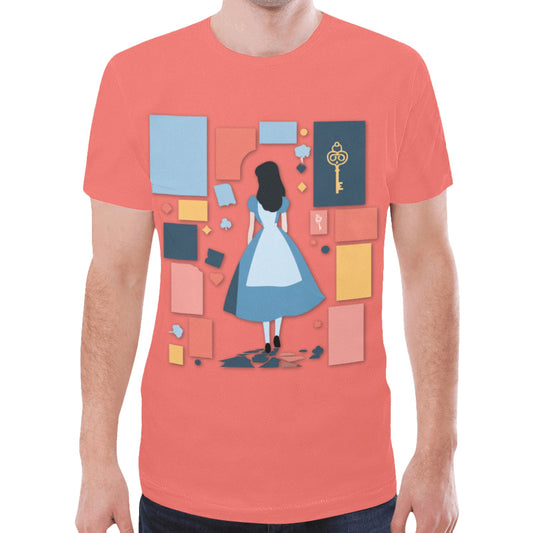 Camiseta Alicia en el País de las Maravillas ROSA