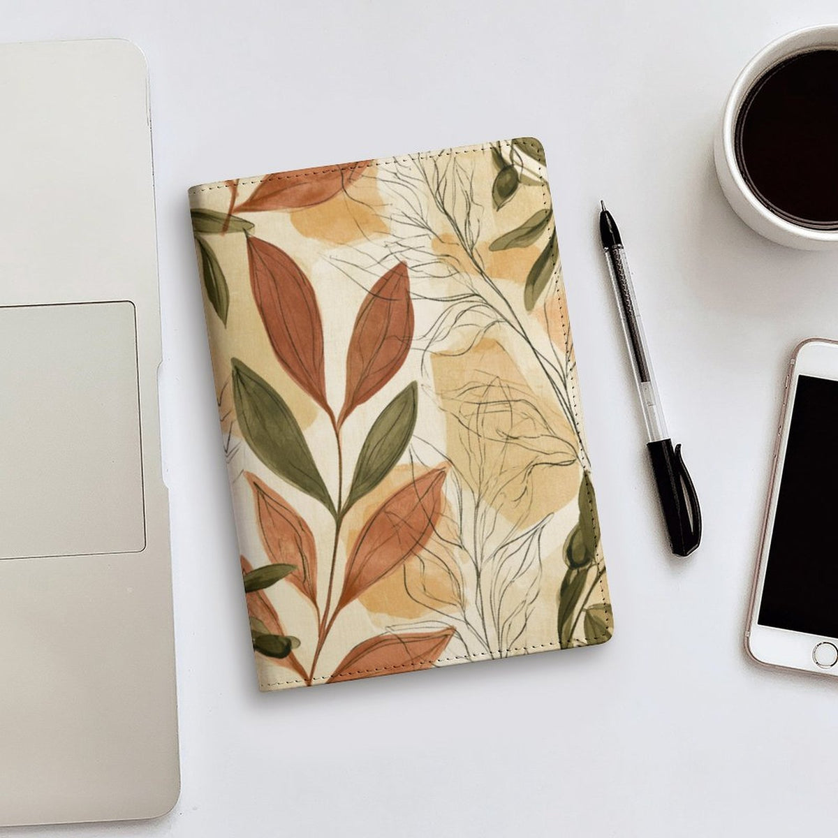Cubierta de Cuaderno Personalizado "Quiet Nature" | PU Premium A5