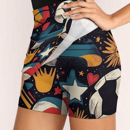 Falda Pantalón Anti-Vaciado Fútbol Oscuro: Pasión por el Deporte