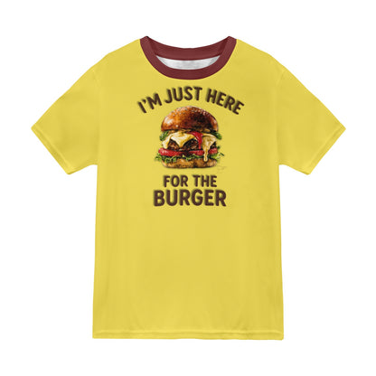 For the burguer AMARILLA New All Over Print T-shirt for Men (Model T45)