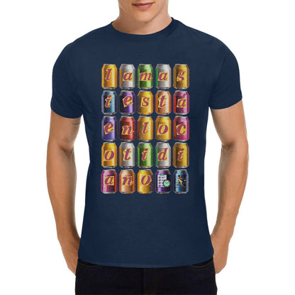 Magia cotidiano Camiseta para hombre en talla estadounidense (solo impresión frontal)