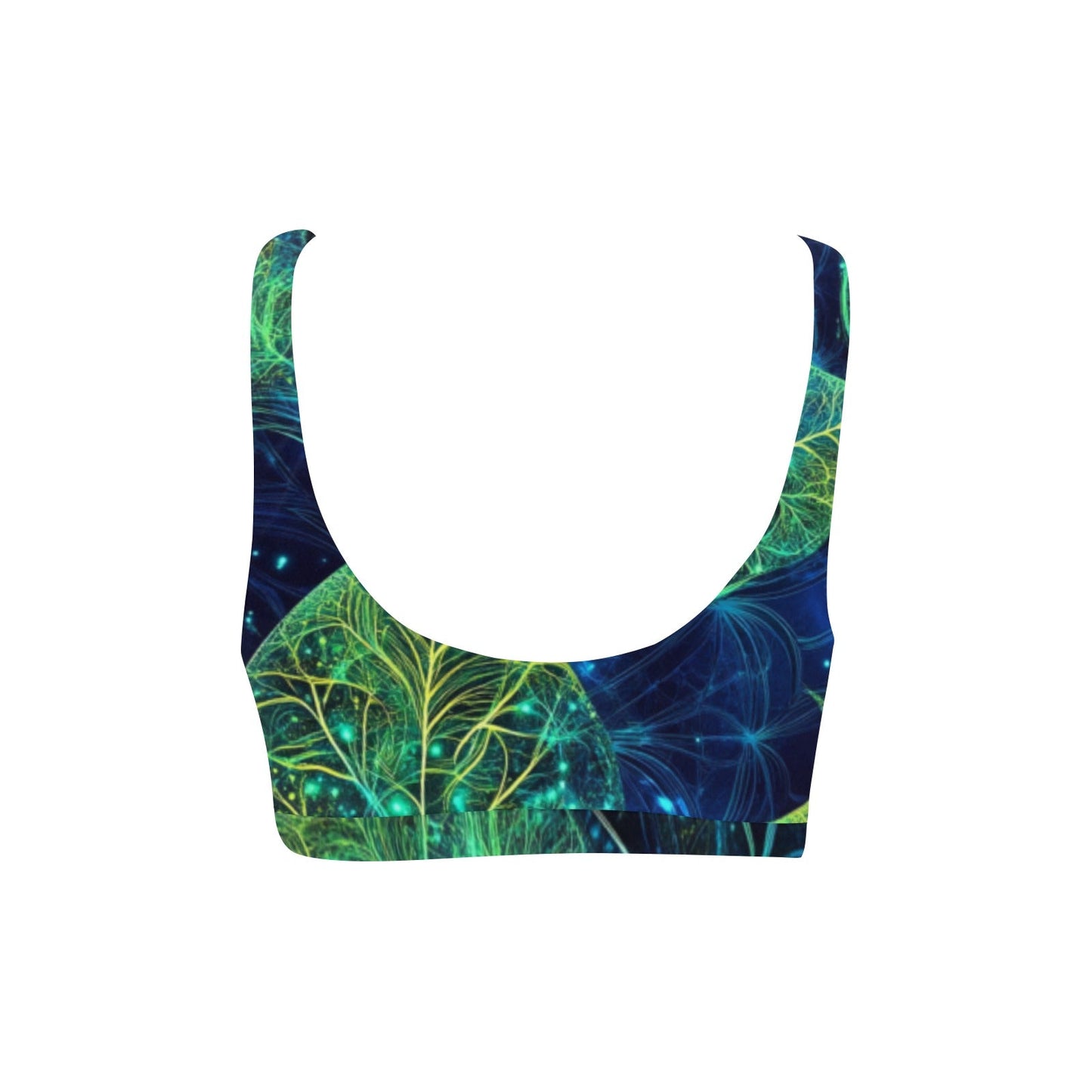Sujetador Deportivo Algas Marinas: Estilo y Soporte