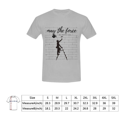 Camiseta Hombre Que la Fuerza te Acompañe: Estilo y Humor