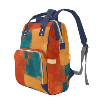 Mochila de Viaje Estilo Artístico Manchas de Colores
