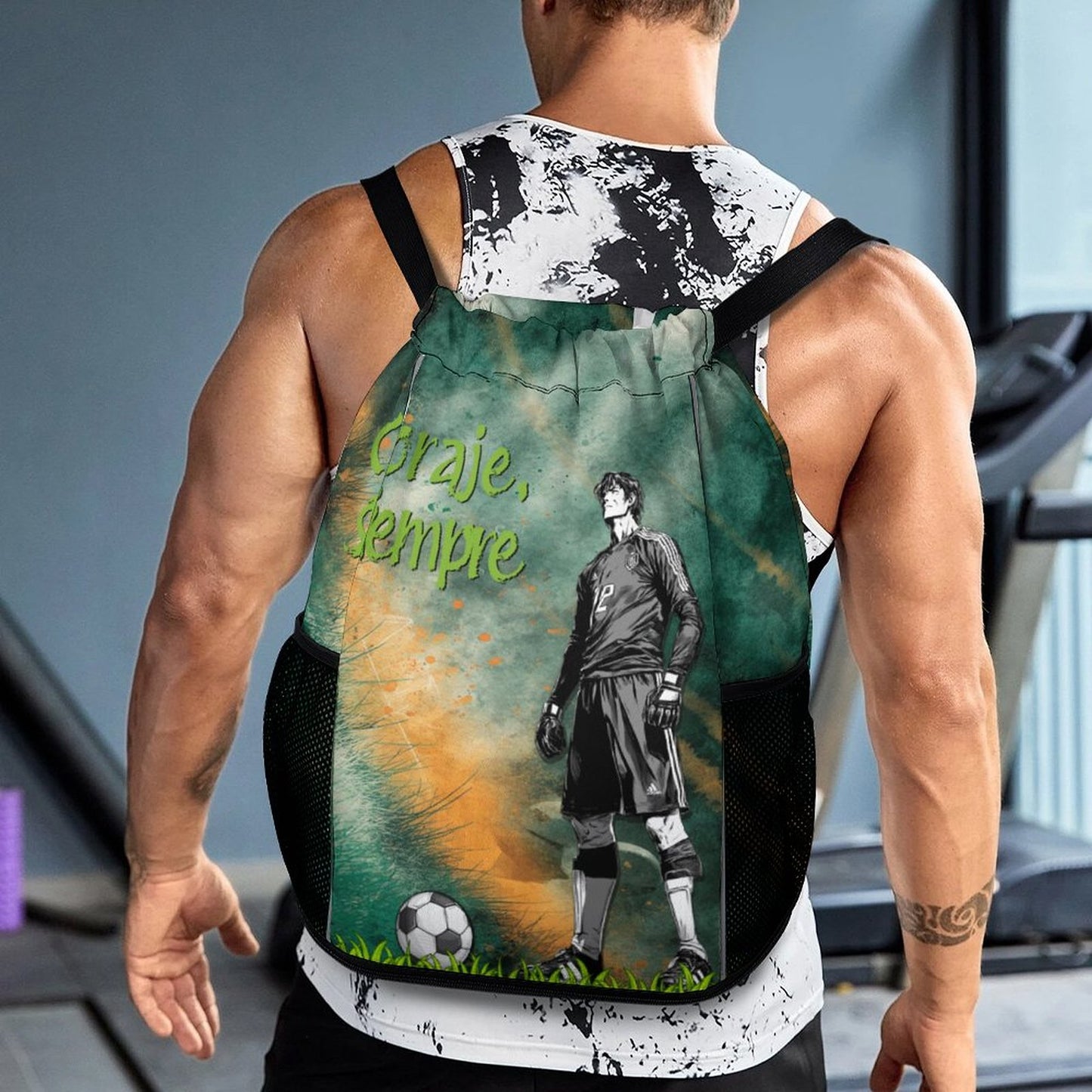 Mochila “Coraje, Siempre” | Pasión, reflejos y corazón de arquero