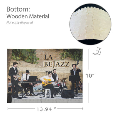 LA BEJAZZ puzzle 200 Piezas Rompecabezas de madera (Horizontal)