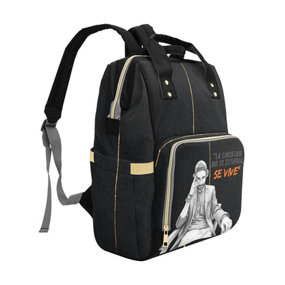 Mochila Urbana - "La libertad no se estudia, se vive" by Antonini