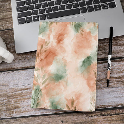 Cubierta de Cuaderno Personalizado "Acuarela Botánica" | PU Premium A5
