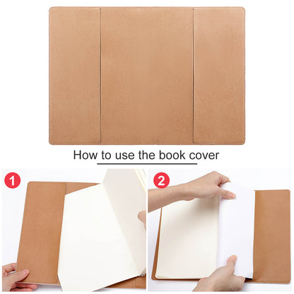 Cubierta de cuaderno personalizado con ciudad iluminada (A5)