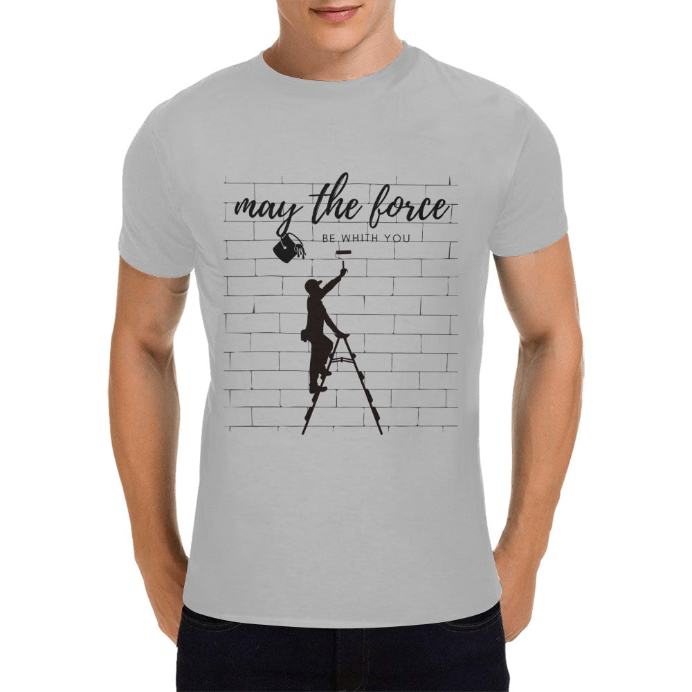 Camiseta Hombre Que la Fuerza te Acompañe: Estilo y Humor