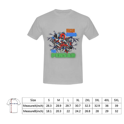 Camiseta Hombre Demasiado Ruido: "Para pensar"