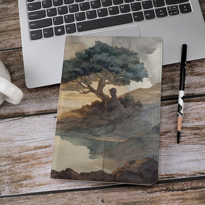 Cubierta de Cuaderno Personalizado Estoica (A5): Paz y Reflexión