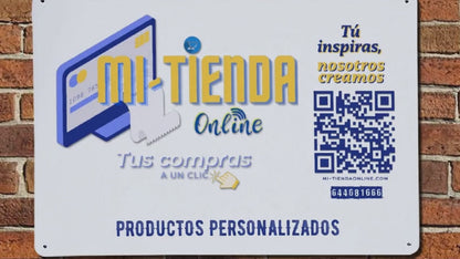 Cartel Metálico Personalizado de Aluminio para Exterior